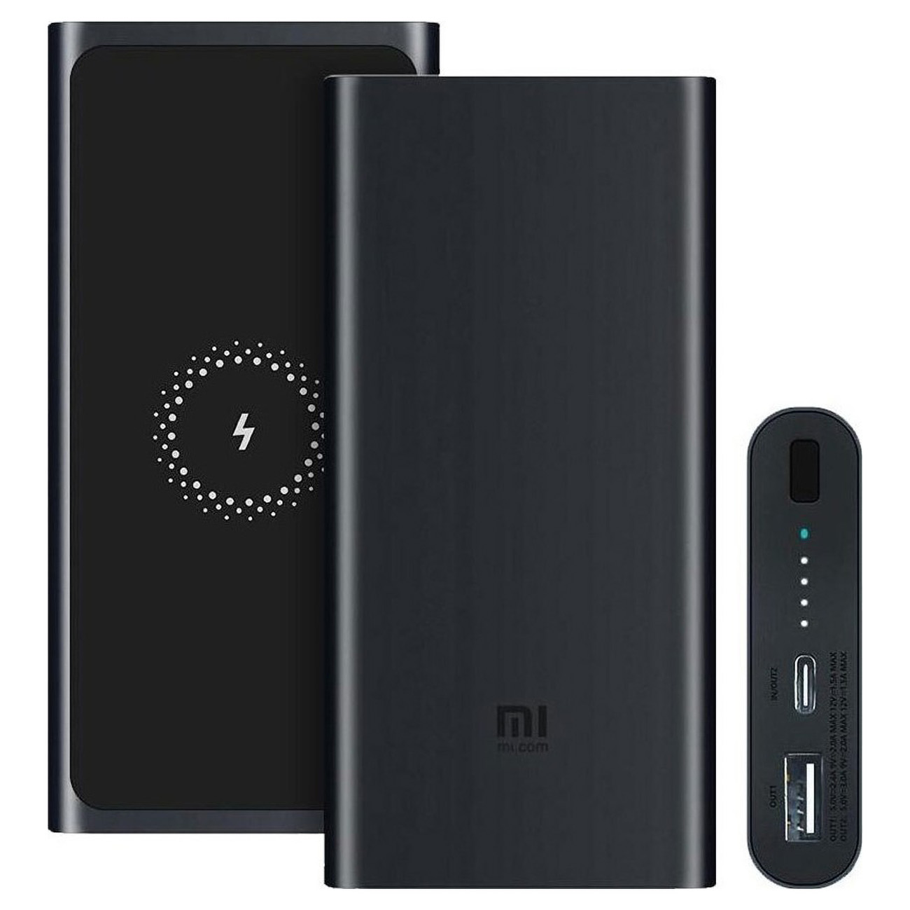 Xiaomi Wireless Power Bank / 10,000mAh / Type-C & USB-A Ports / 22.5W Power / Lightweight