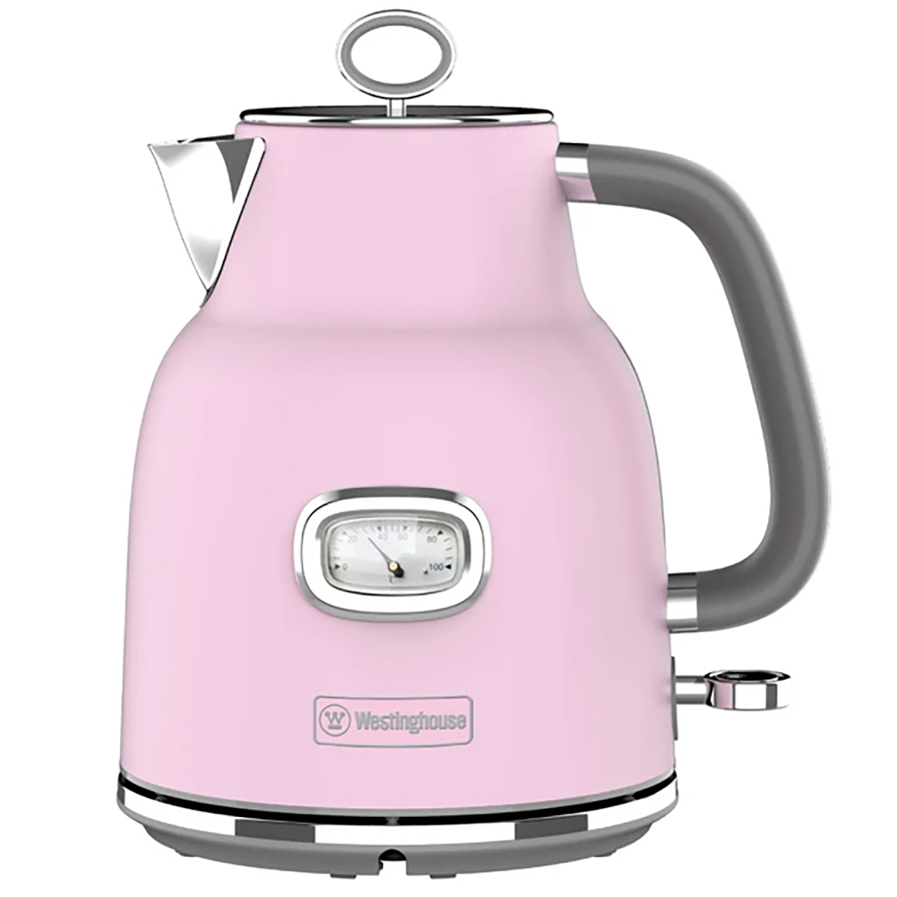 Westinghouse Retro Electric Kettle / 1.7L Capacity / 2200W Power / Classic Design / Pink