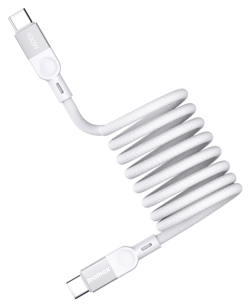 Momax MagLink Type-C to Type-C Cable / 100W Power / 2 Meter / White