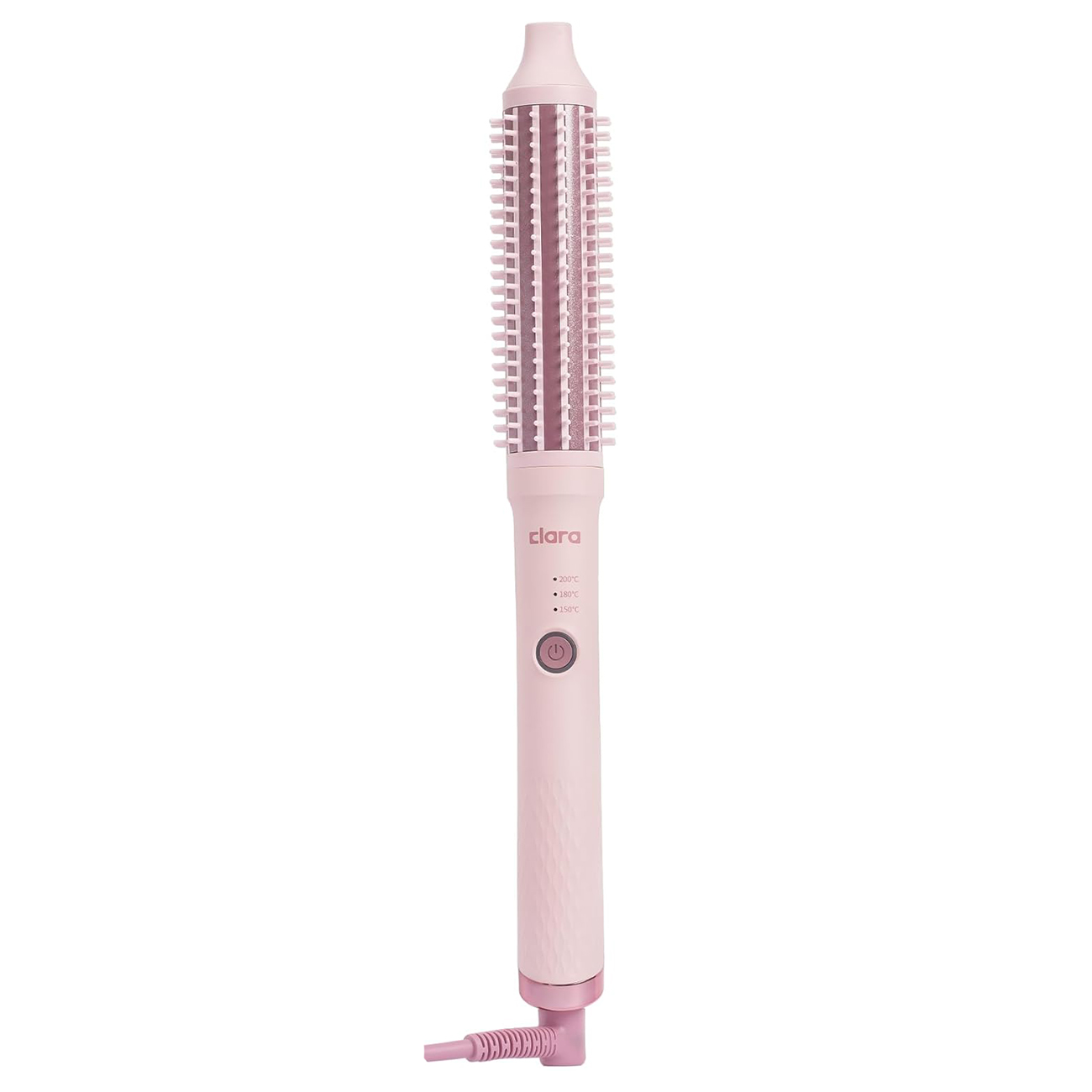 Clara Slim Hot Brush / 3 in 1 Design / With 3 Heat Levels / Pink