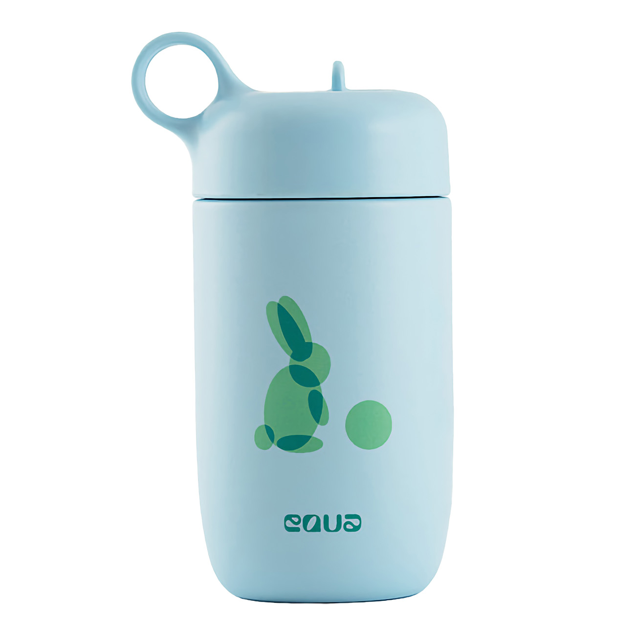 EQUA Kids Bottle / 400ml Capacity / 100% Leakproof / Rabbit Design