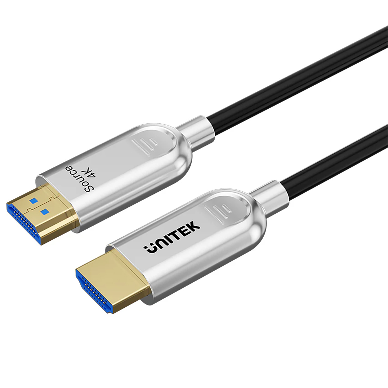 Unitek Fiber Optic HDMI Cable / Supports 4K Resolution / 18Gbps Speed / 100m Length