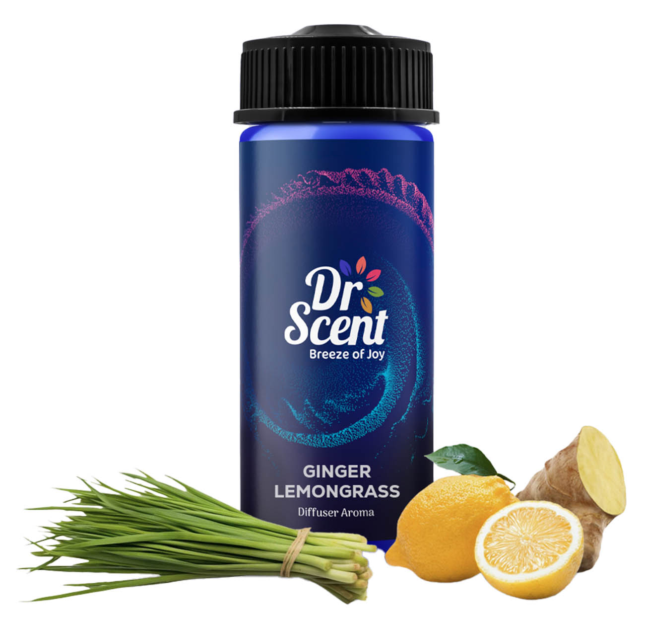 Dr Scent Air Freshener Bottle / 170ml / Ginger Lemongrass