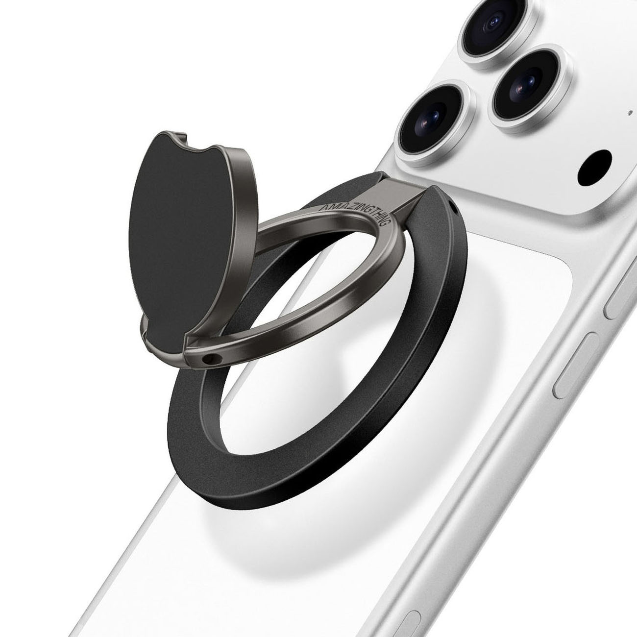 AmazingThing Titan Pro MagFlex Grip / Magnetic / Built-in Stand / Rotatable / Black