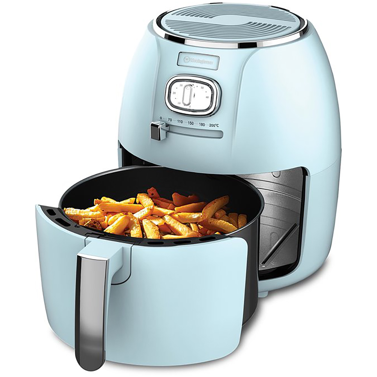 Westinghouse Retro Air Fryer / 4L Capacity / 1500W Power / Classic Design / Blue