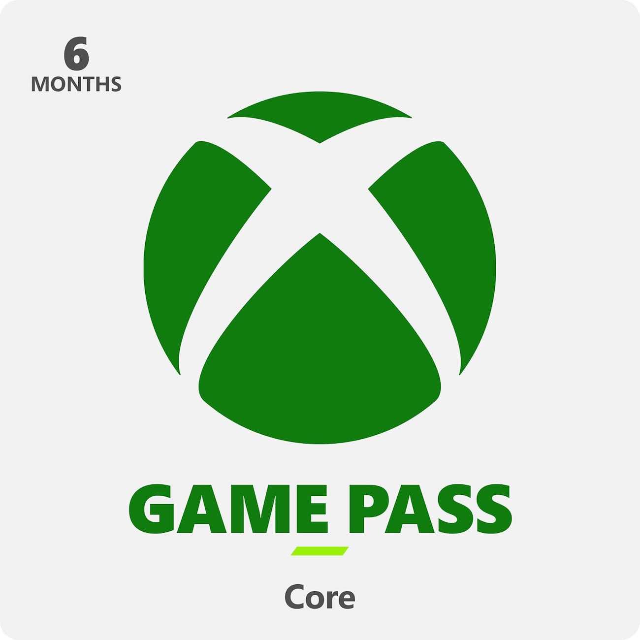 Xbox Game Pass Core 6-Month Subscription / US Store / Digital Code