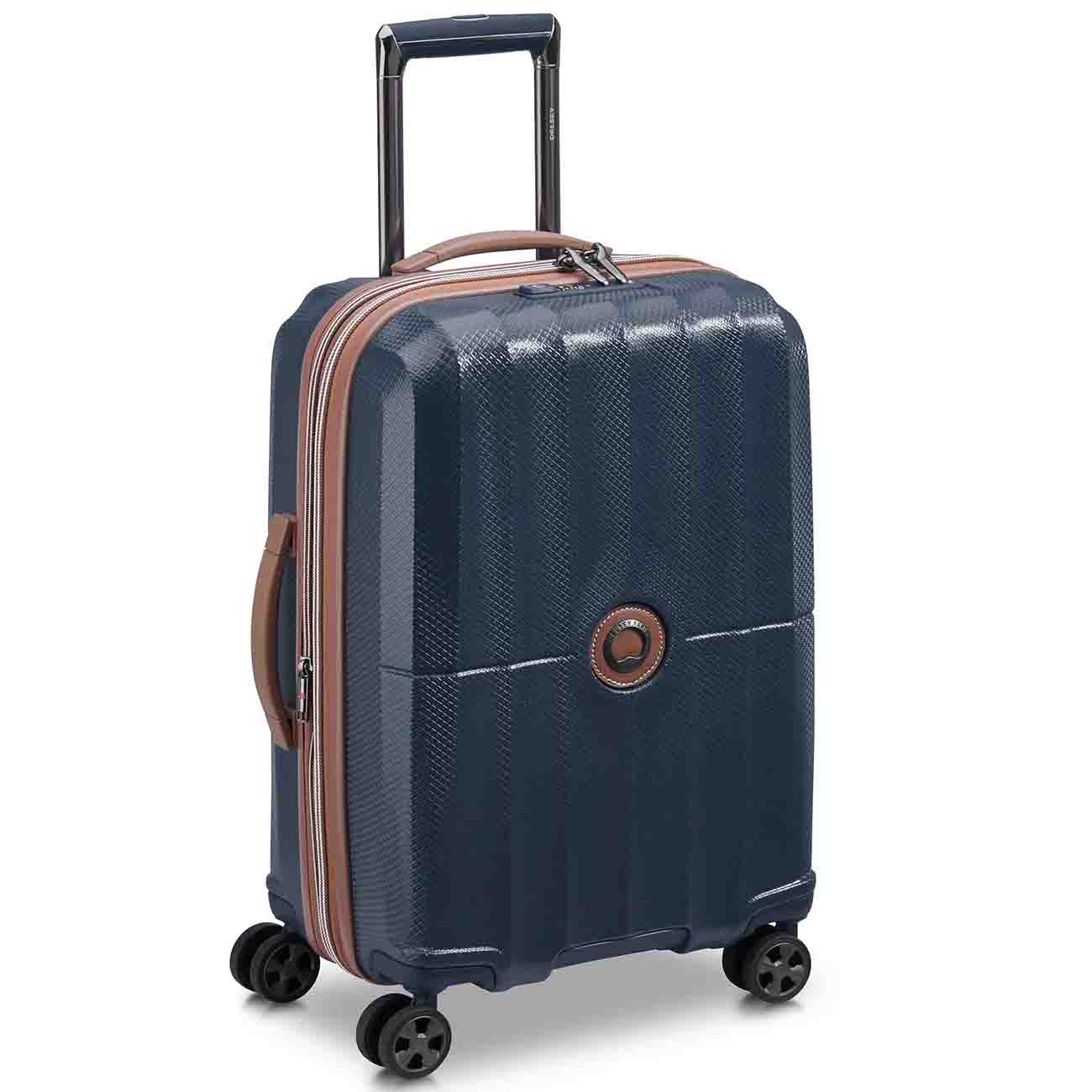 Delsey Carrousel Travel Bag / 55 cm / Cabin luggage / 38 L Capacity / Elegant Design / Navy Blue