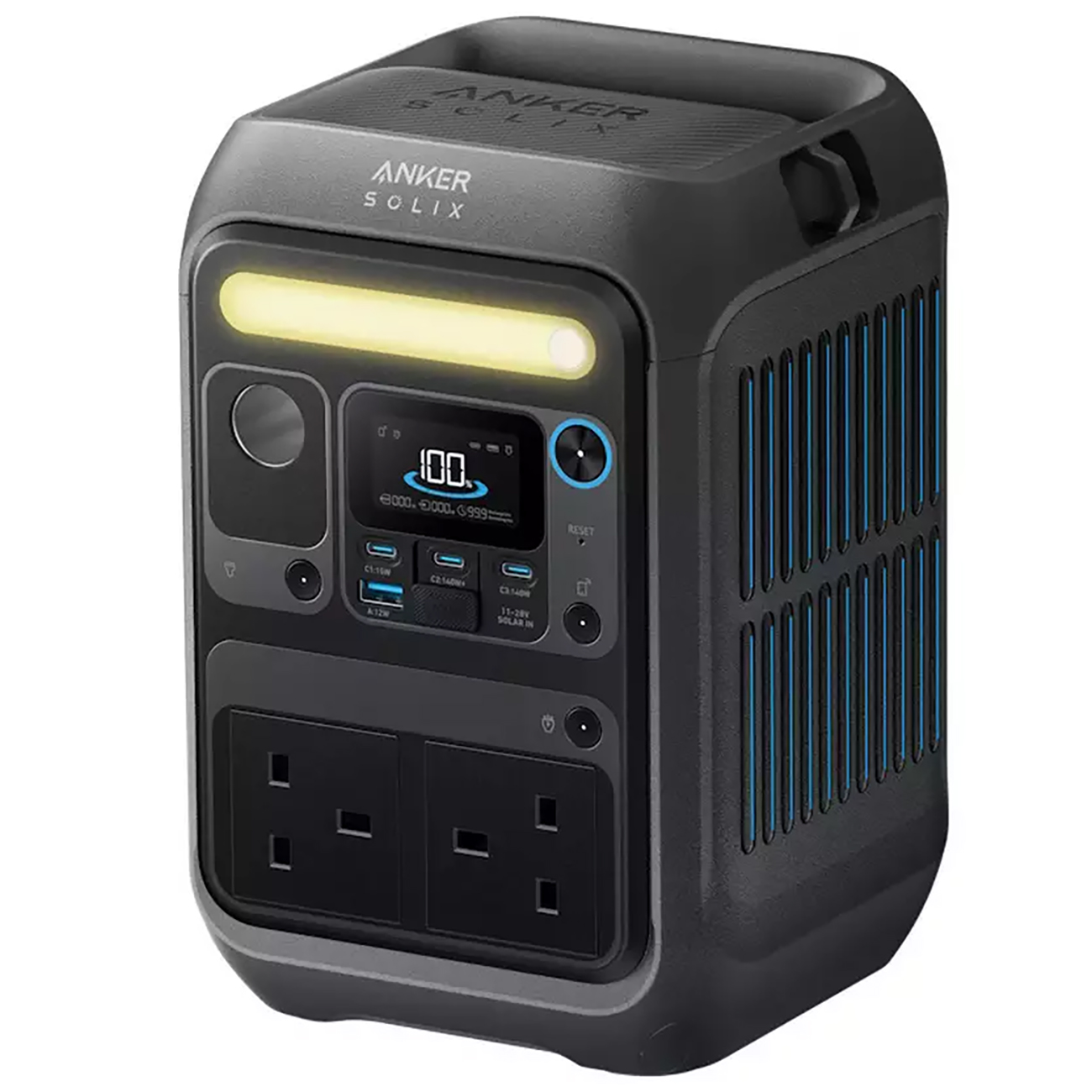 Anker SOLIX C300X Portable Power Station / 300W Output / 288Wh Capacity / 7 Ports