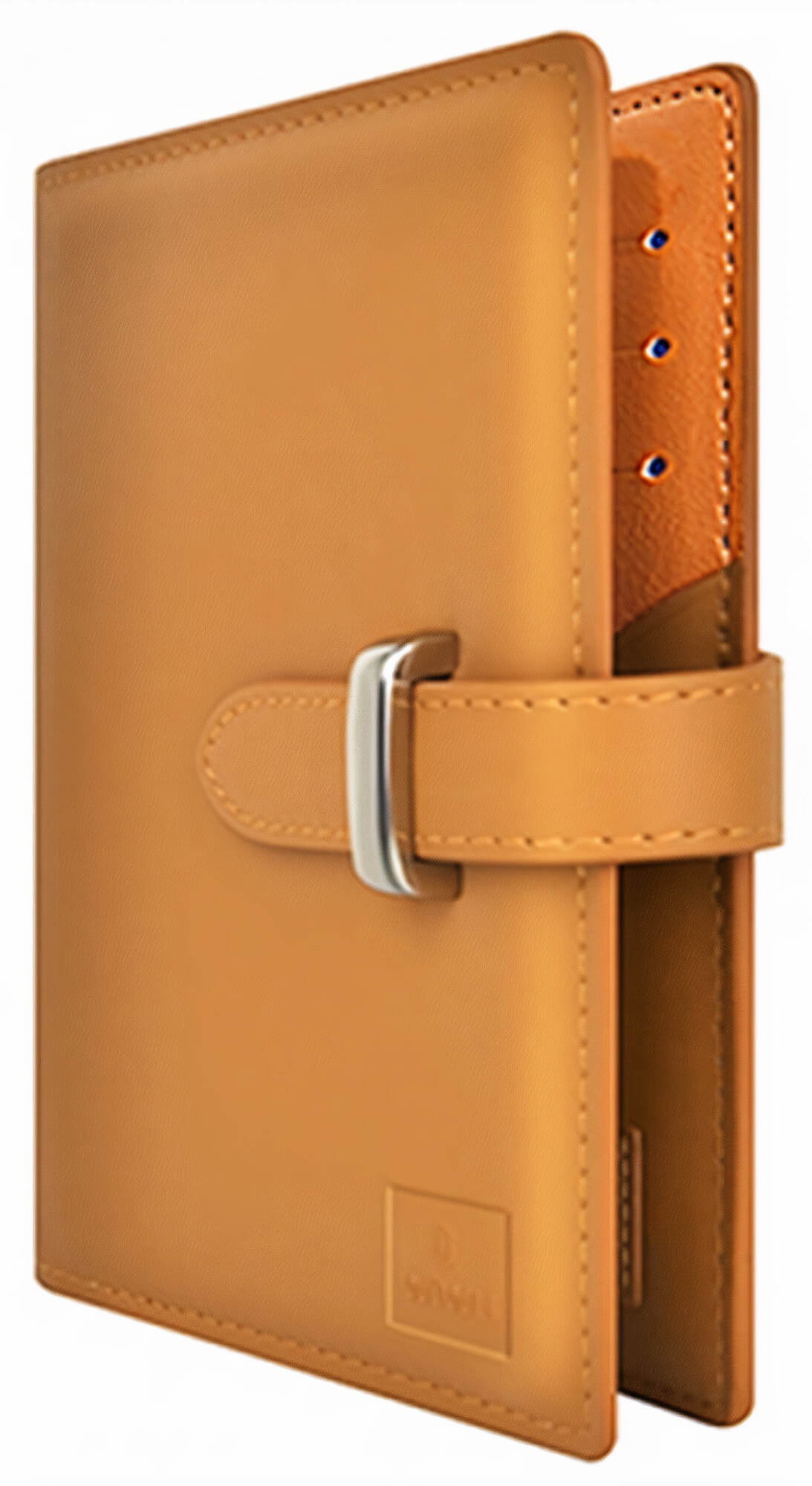 WiWU Ambassador Passport Wallet / RFID Protection Feature / Stylish Design / Brown