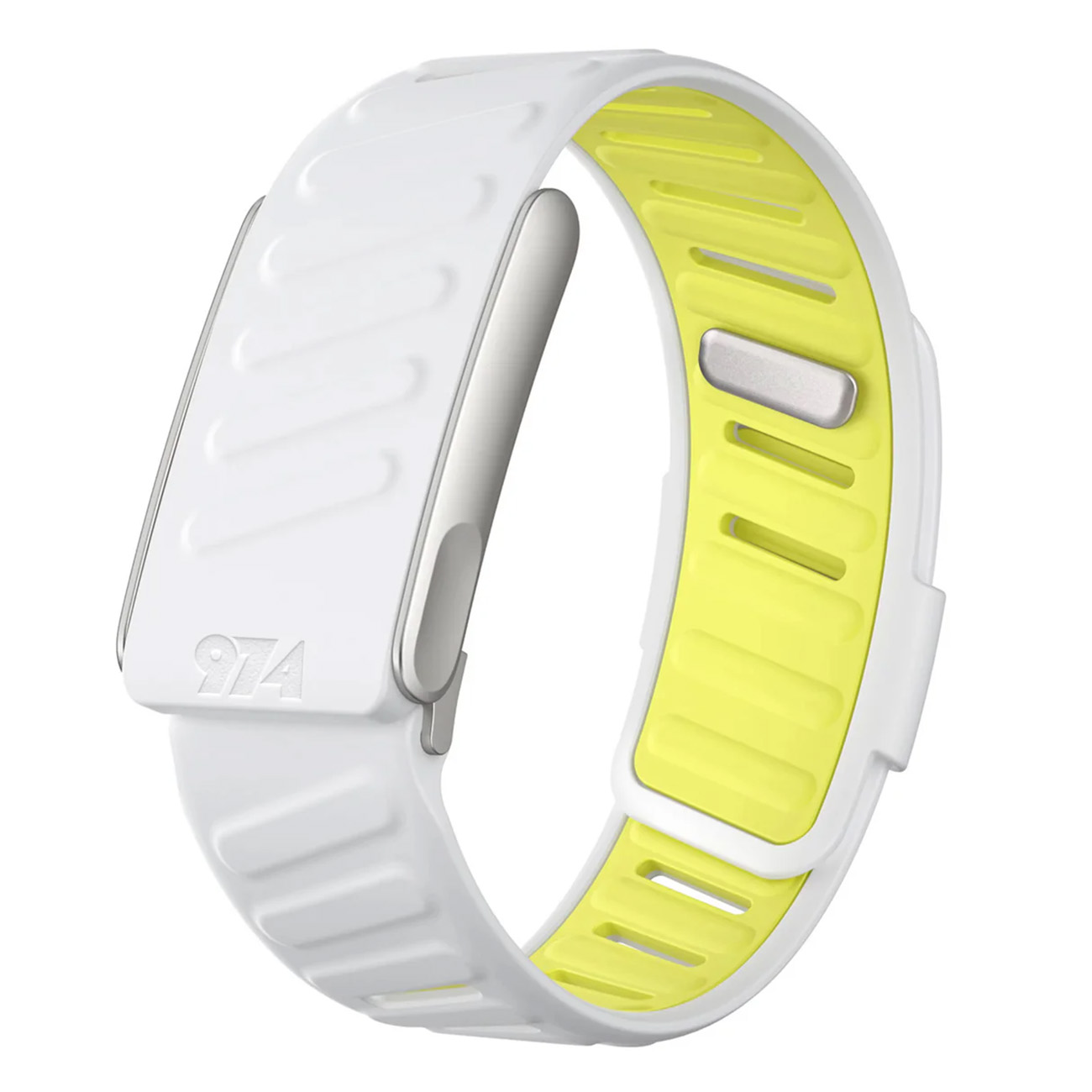 974Bands Strap for Whoop 5 MG / Soft Silicone / Water Resistant / White