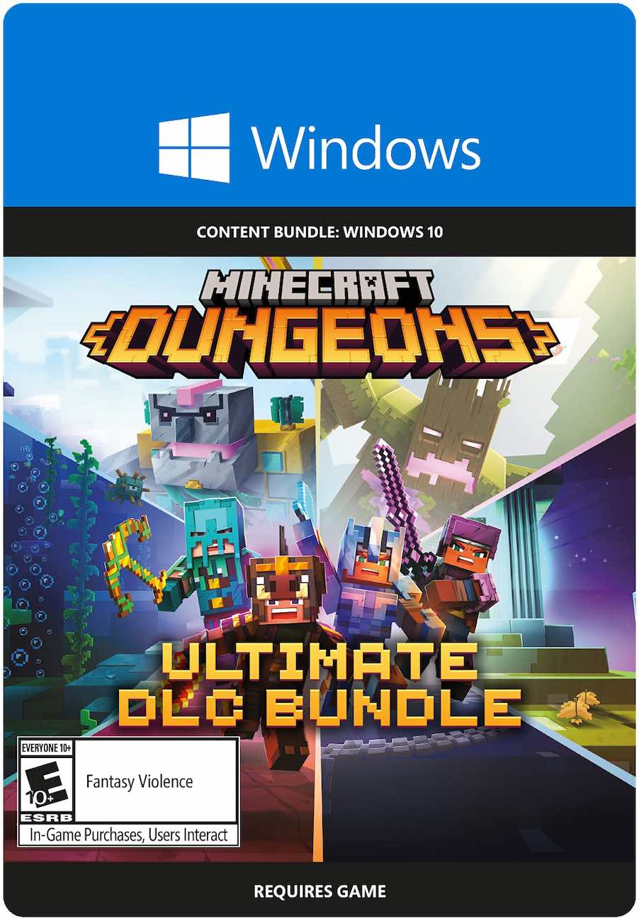 Minecraft Dungeons / Ultimate DLC Bundle / PC / Digital Card