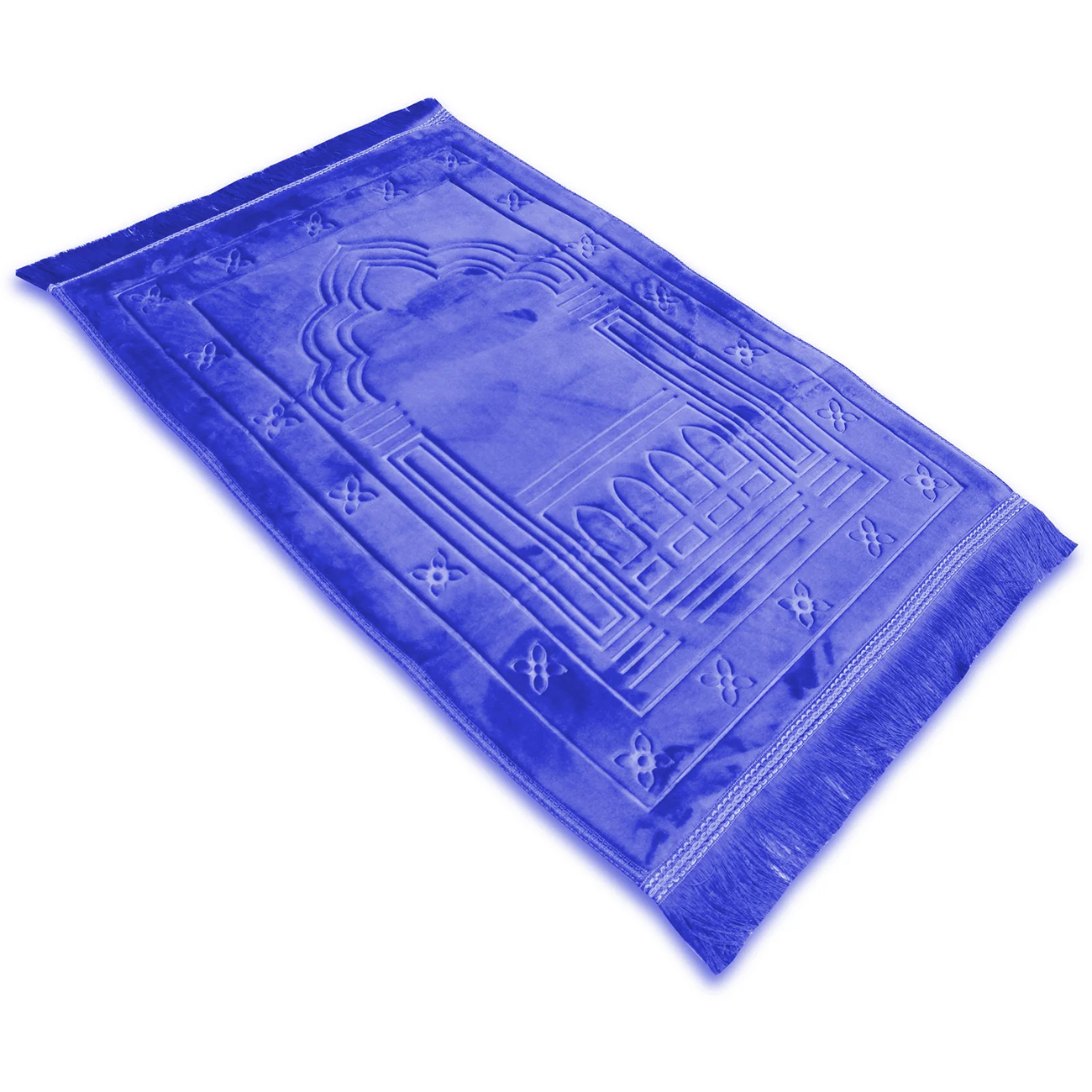 Sundus Innovative Prayer Rug Mat / Memory Foam / Comfortable Design / Blue