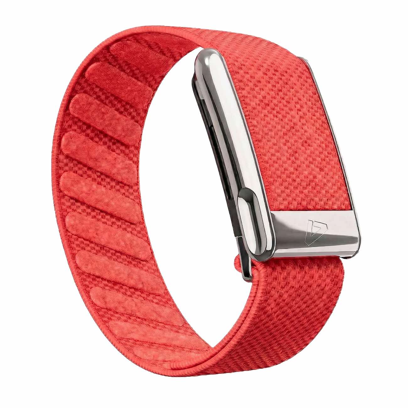 Dash Strap for Whoop 5 MG / Rhodonite with Shiny Silver Frame