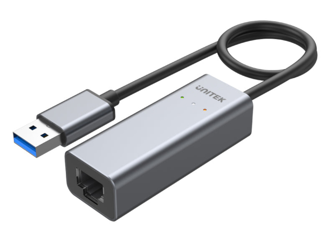Unitek Adapter to Convert USB to Ethernet Internet Port / 30cm Length