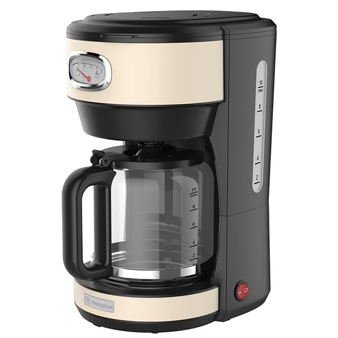 Westinghouse Coffee Maker / 1.25L Capacity / 1000W Power / Off White