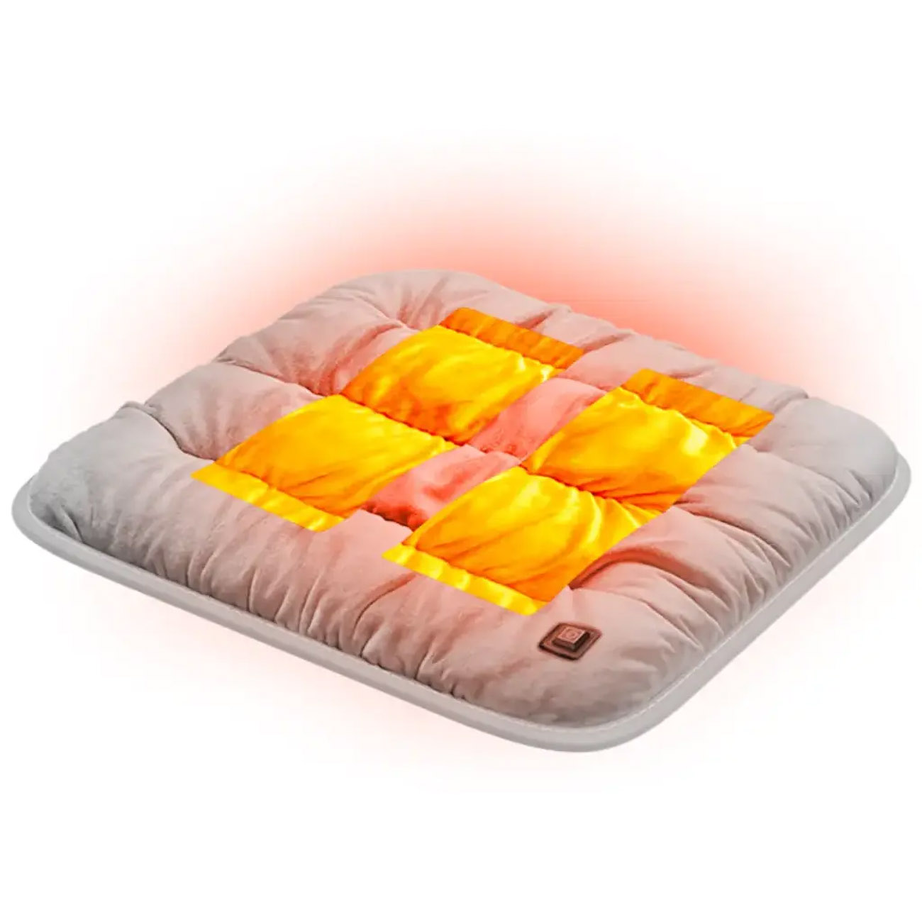 Green Electric Heating Pad / 4 Heat Levels / Fast Heating / Lightweight