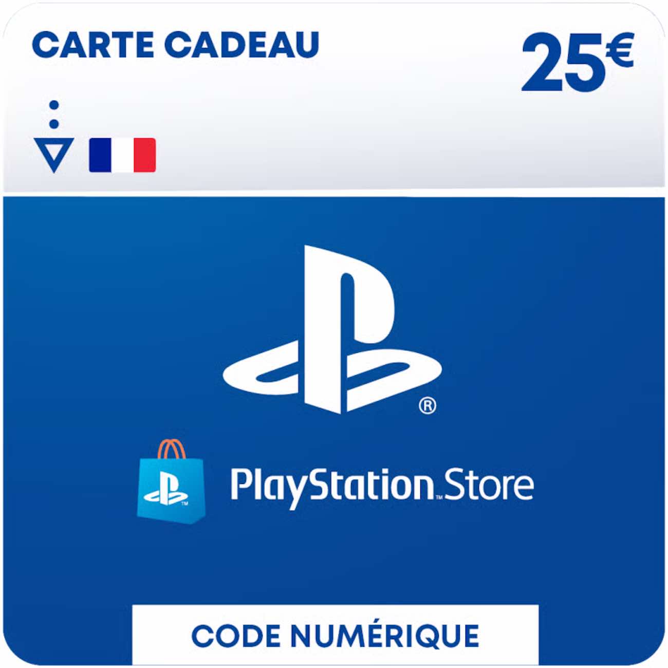 Playstation France Store / 25 Euro / Digital Card