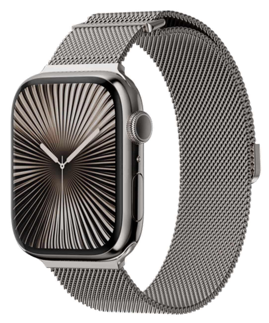 MagEasy Milanese Strap for Apple Watch / Size 40 / 41 / 42 / Elegant Design / Natural
