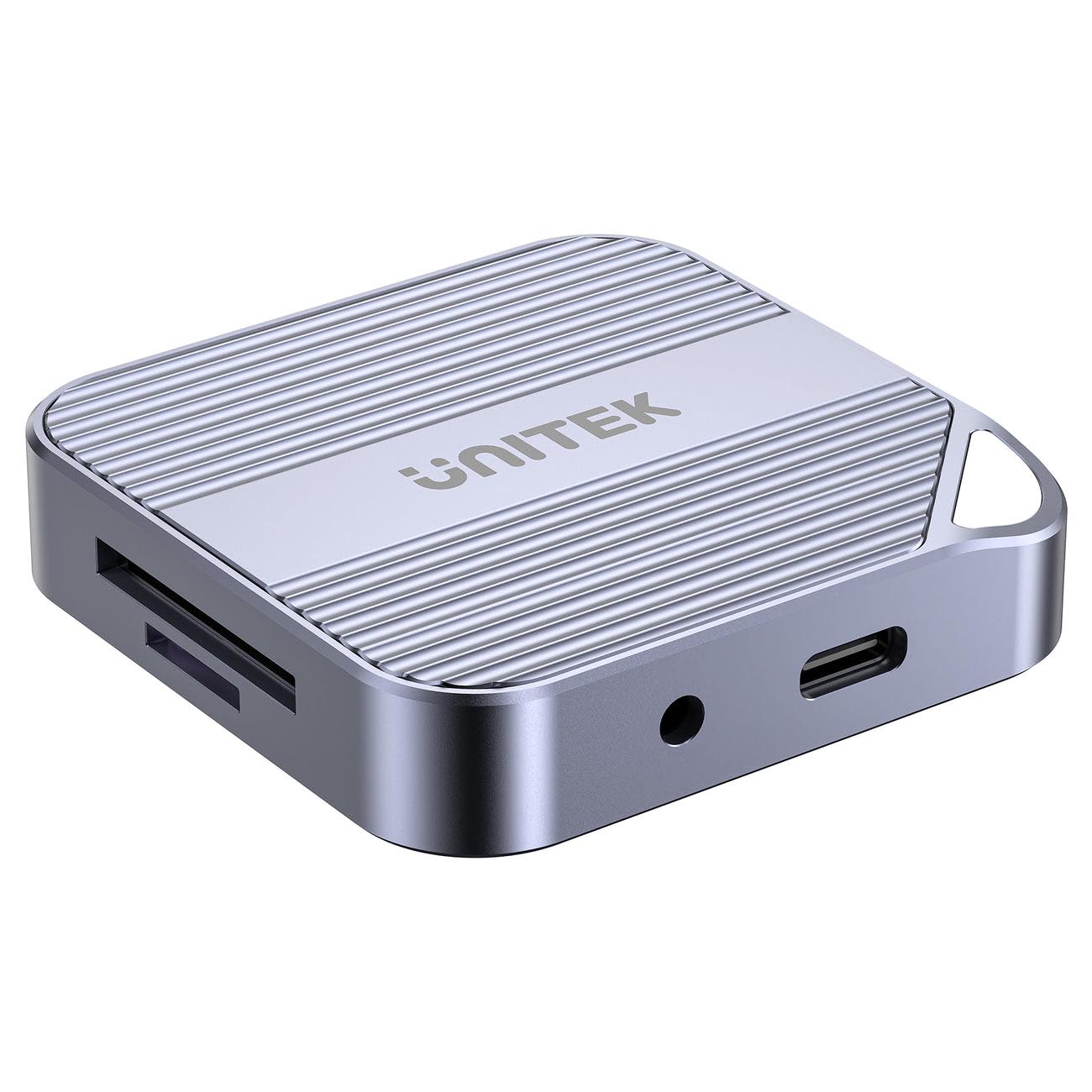 Unitek Magnetic SD & MicroSD Card Reader / 100W Fast Charging / MagSafe / 5Gbps Data Transfer