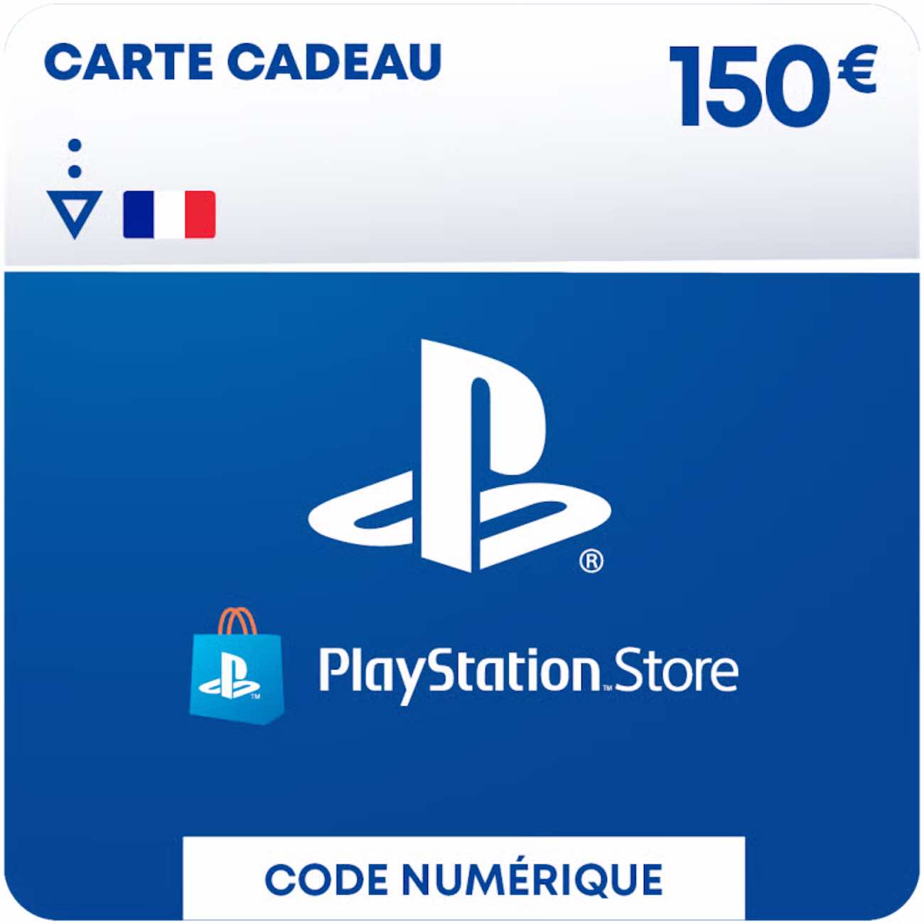 Playstation France Store / 150 Euro / Digital Card