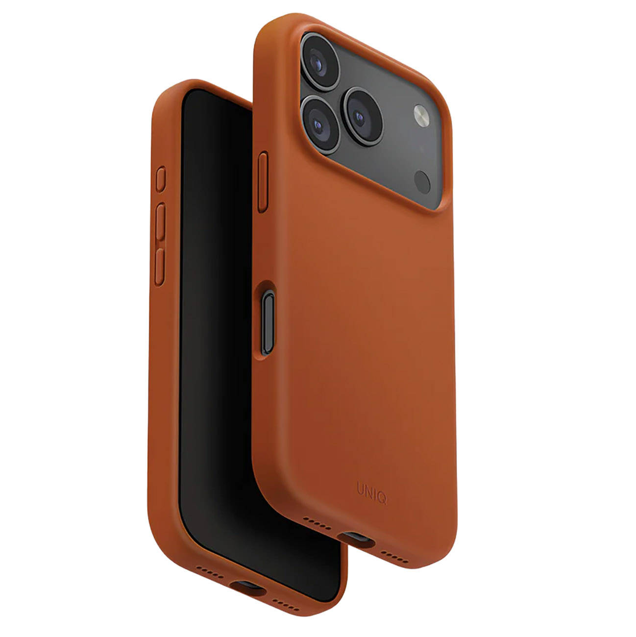 Uniq Lino Case for iPhone 17 Pro Max / MagSafe / Soft Silicone / Drop Protection / Sunset Orange
